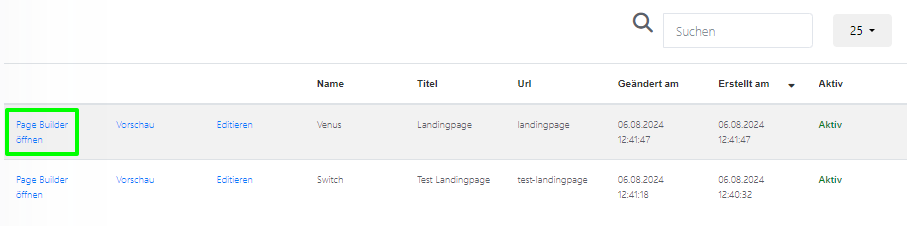 Lerny Landingpages