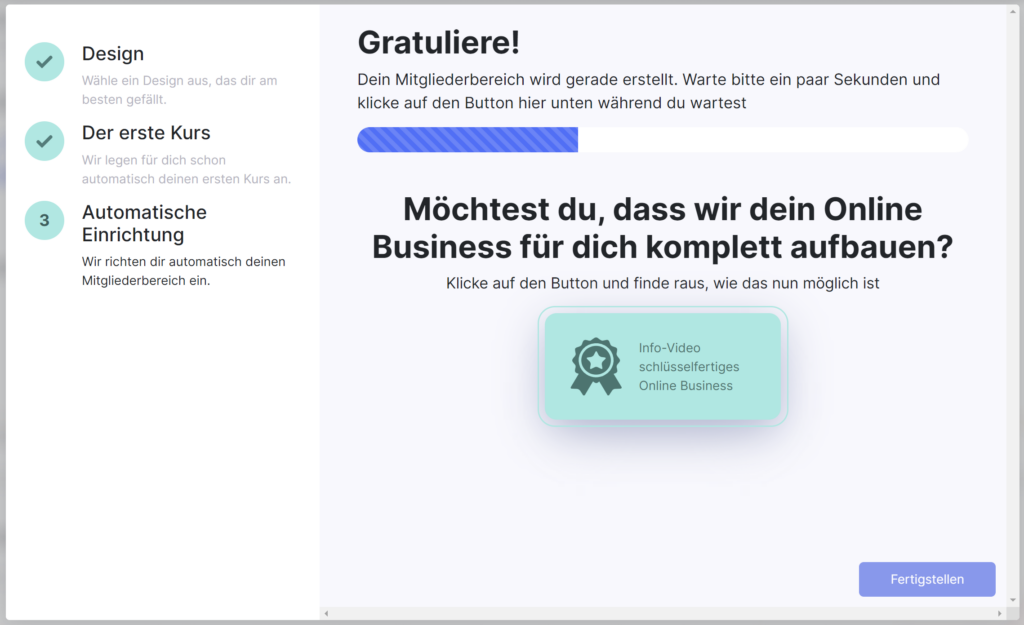 Mentortools Erstellung